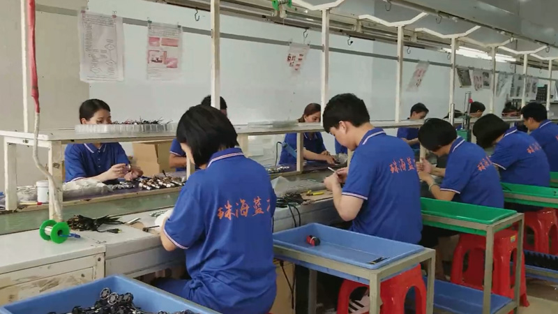 Auto Headlight Production Line Video