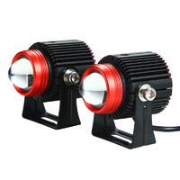 dual color led headlight for motorcycle car